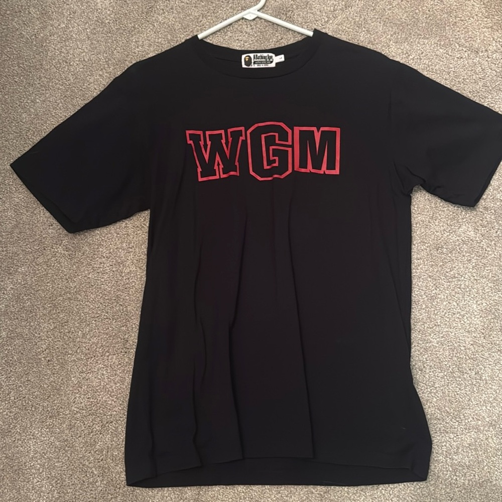 Bape “world gone mad” tee